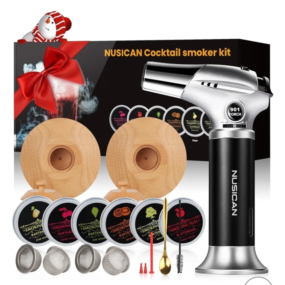 NIB Cocktail Smoker Kit Includes Everything But The Liquor